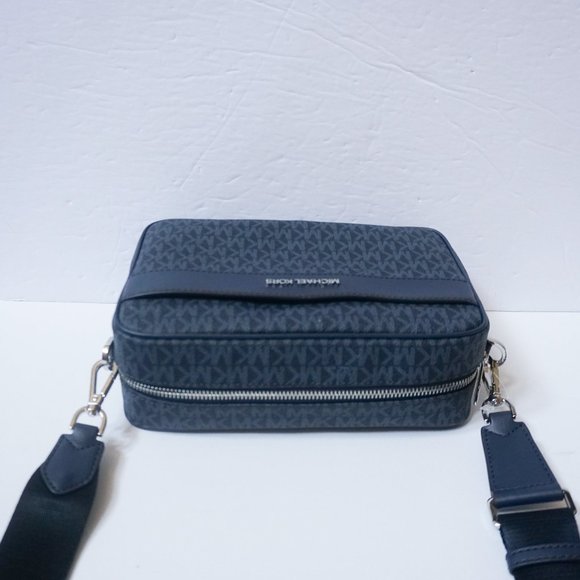 Michael Kors Kenly L Pocket Xbody Bag MK Admiral - Picture 7 of 12